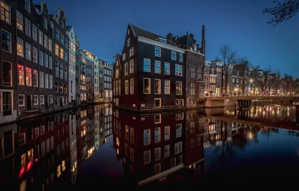 Картинка Amsterdam, North Holland, Canal, De Wallen