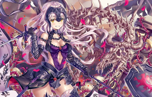 Armor, anime, asian, shield, manga, bones, oriental, asiatic