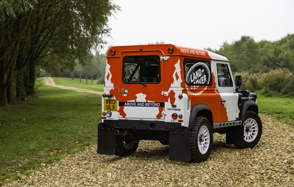 Сзади, Land Rover, Defender, 2013, 2014, Challenge, Bowler