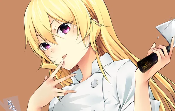 Fanart, Shokugeki no Souma, Nakiri Erina, Pixiv, Fanart From Pixiv, Chef Uniform, Totsugeruru