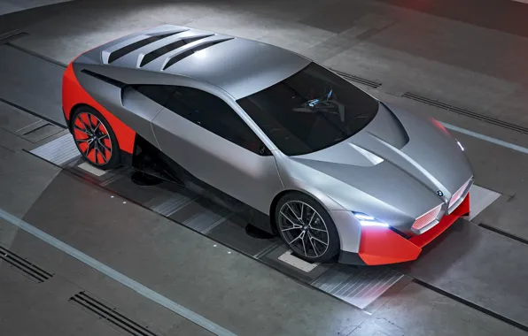 Картинка купе, BMW, стенд, 2019, Vision M NEXT Concept