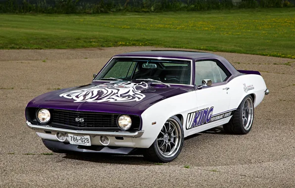 Картинка Chevrolet, Camaro, Wheels, Forgeline, The Viking Performance Berserker '69, GZ3