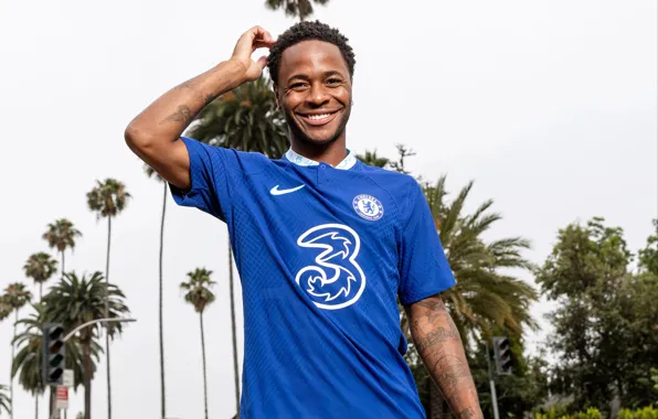 Картинка Football, Челси, Chelsea, raheem sterling, Рахим стерлинг