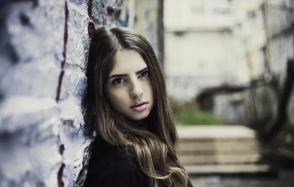 Взгляд, девушка, портрет