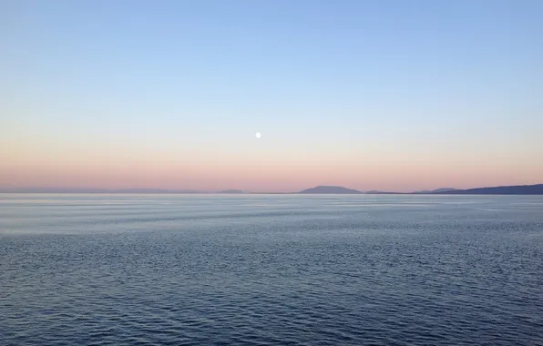 Море, небо, пейзаж