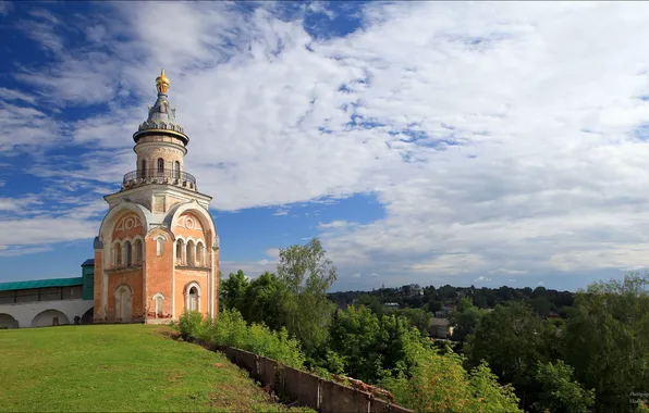 Картинка храм, Родина, Торжок, Борисоглебский монастырь