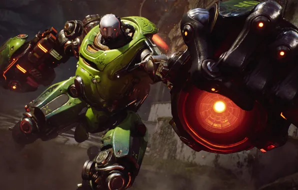 Game, mecha, fight, strong, Paragon, warrio