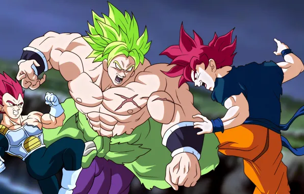Парни, воины, Dragon Ball, Драконий жемчуг