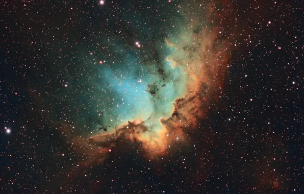 Космос, звезды, Wizard Nebula, NGC 7380