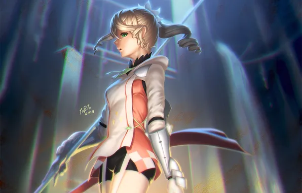 Девушка, аниме, арт, Tales Of Zestiria