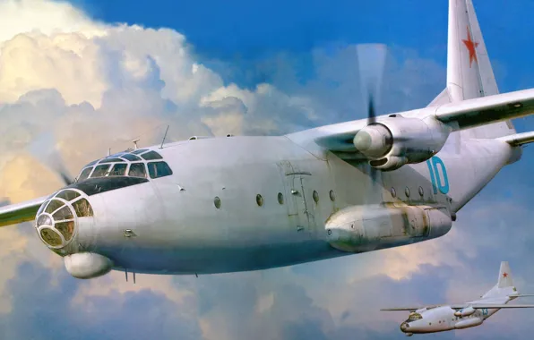 Картинка Camp, Ан-8, военно-транспортный самолёт