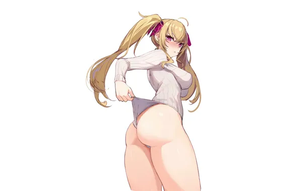 Girl, sexy, long hair, boobs, anime, beautiful, pretty, erotic