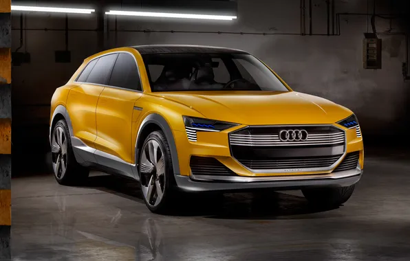Картинка Audi, ауди, concept, концепт, quattro, h-tron