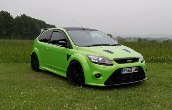 Green, Ford, Focus, black, Direct