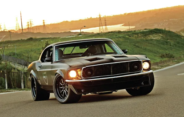 Обои, mustang, Muscle, 1969, Car, ford, wallpapers
