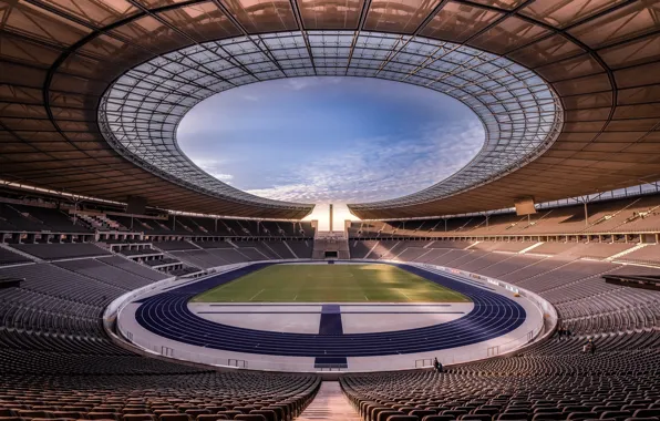 Football, germany, berlin, olympic stadium