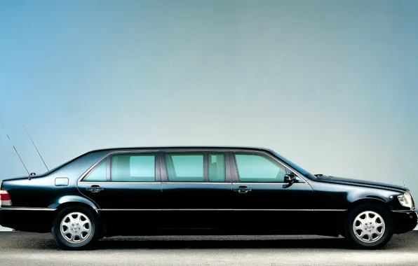 Картинка mercedes-benz, s600, w140, pullman