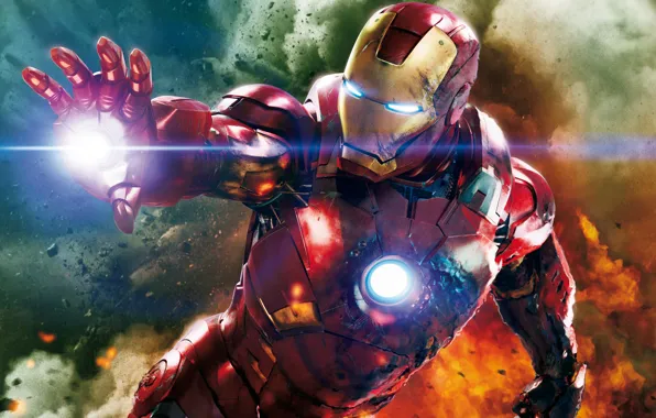 Костюм, супергерой, Iron Man, The Avengers, Железный Человек