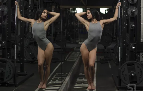 Картинка sexy, pose, mirror