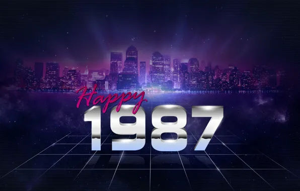 Музыка, Город, Звезды, Electronic, Happy, 1987, Synthpop, Darkwave