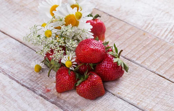 Картинка цветы, ягоды, клубника, strawberry, fresh berries