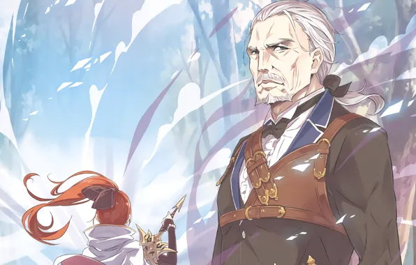 Аниме, арт, мужчина, мечник, Re: Zero kara Hajimeru Isekai Seikatsu, С нуля