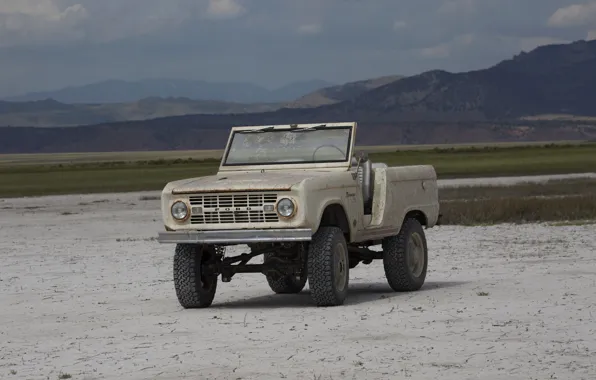 Тюнинг, Ford, равнина, 1966, 2018, Bronco, ICON Bronco Derelict Roadster