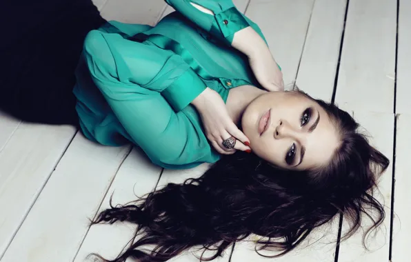 Girl, Beautiful, Model, Eyes, View, Hair, Margarite, Floors