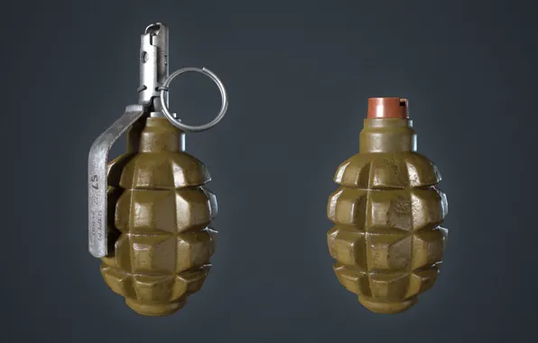 СССР, Оборонительная граната, Ф-1, Ручная граната