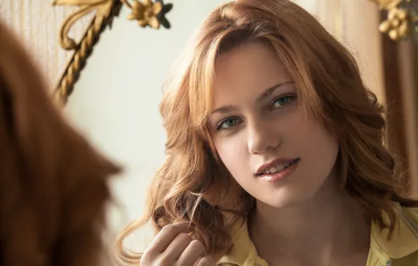 Взгляд, модель, рыженькая, Shirley Tate