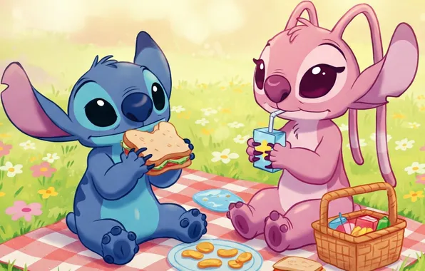 Инопланетянин, character, alien, персонаж, Stitch, fantasy art, Стич, фэнтези арт