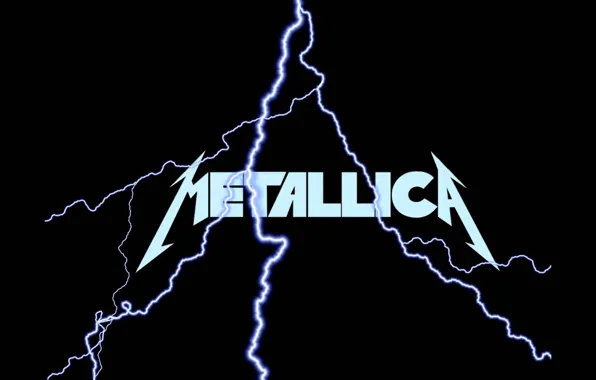 Музыка, молния, music, лого, logo, Rock, Рок, Metallica