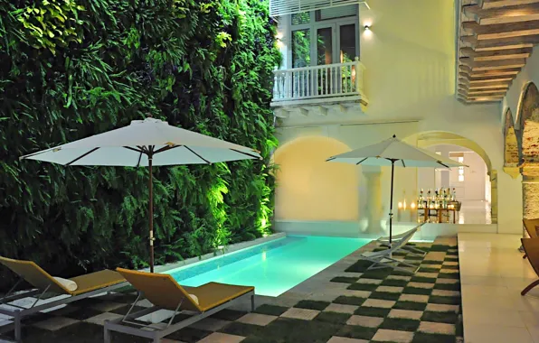 Pool, garden, Villa, terrace