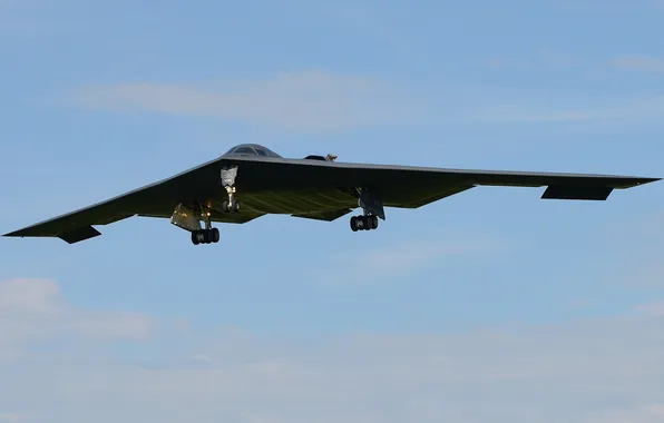 Картинка бомбардировщик, Northrop, стратегический, B-2 Spirit