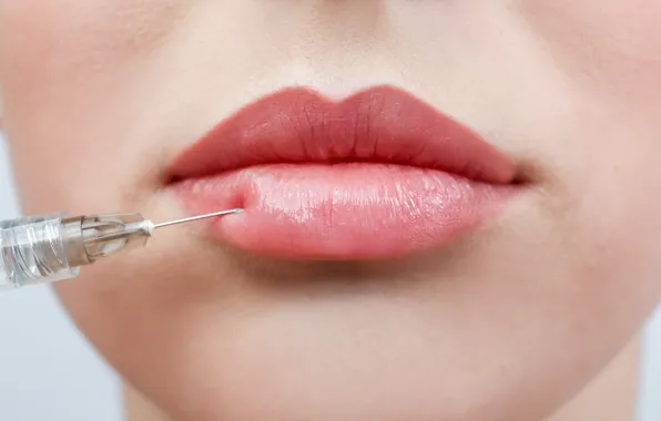 Картинка lips, female, botox
