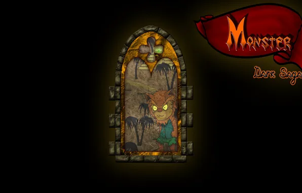 Волк, games, wolf, Monster Dark Saga, три в ряд
