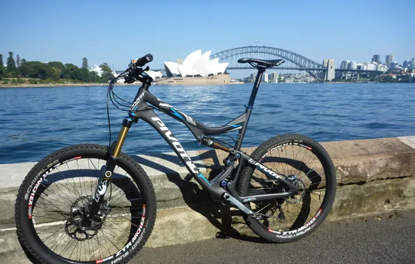 Велосипед, спорт, Сидней, sydney harbour, Mountain Bike, Pivot Mach 5.7