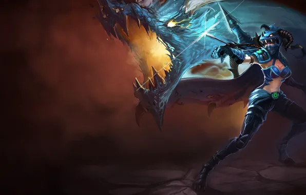 Lol, Vayne, League Of Legend, Dragon Killer