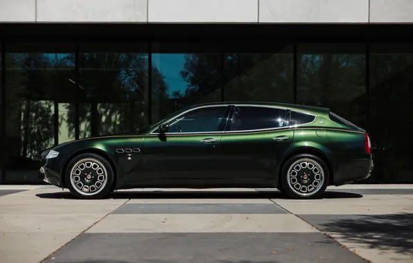 Maserati, Quattroporte, side view, Maserati Quattroporte Bellagio Fastback