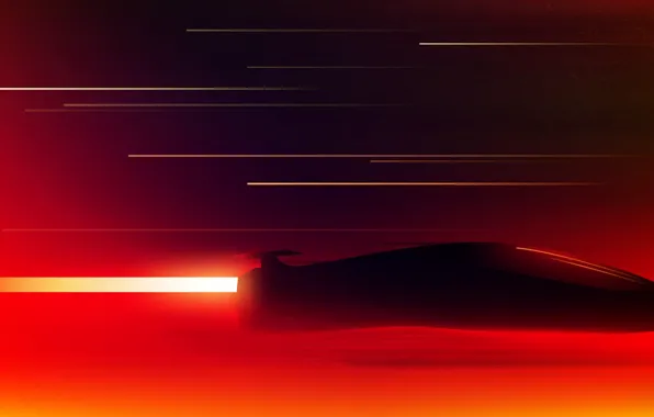 Рисунок, Музыка, Неон, Машина, Фон, Art, Neon, Concept Art