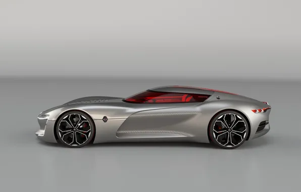 Car, concept, Renault, wallpaper, luxury, gray, automobile, official wallpaper