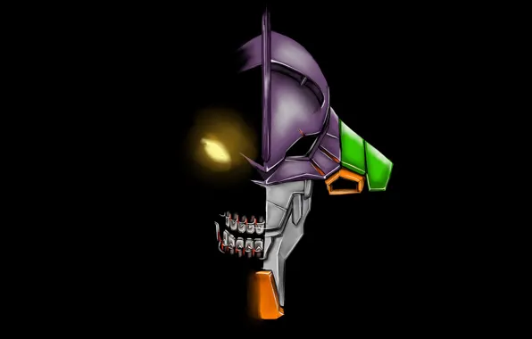 Фон, робот, Ева, Evangelion