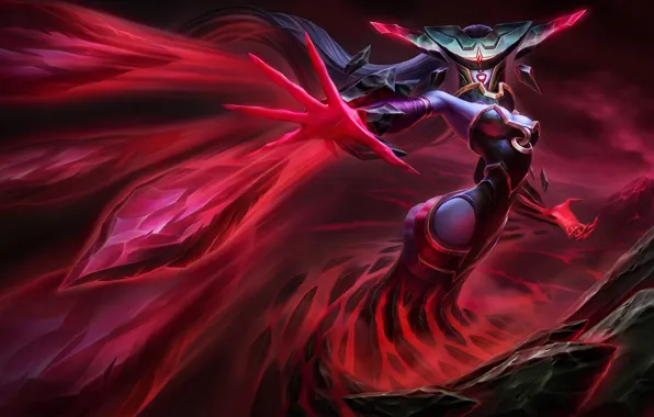 League of Legends, Ice Witch, lissandra, bloodstone