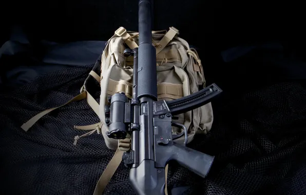 Картинка оружие, пистолет-пулемёт, Heckler &ampamp; Koch, MP5SD