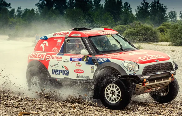 Авто, Mini, Спорт, Машина, Скорость, Гонка, Брызги, Гравий