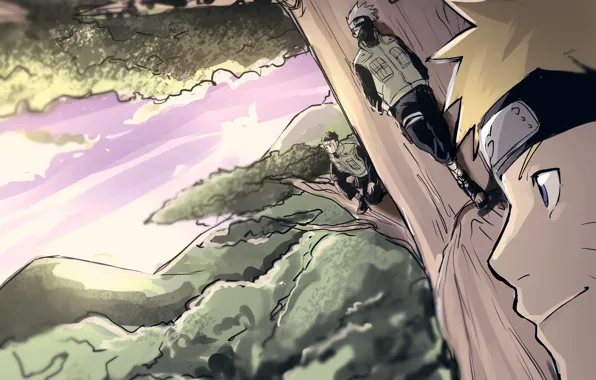 Наруто, Naruto, Наруто Узумаки, Ямато, Какаши Хатаке