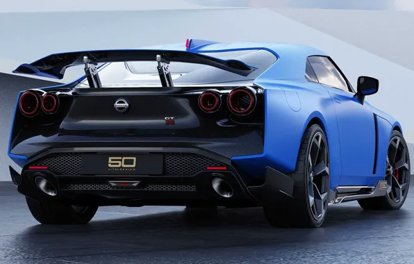 Power, Italdesign, sports car, exterior, Nissan GTR 50