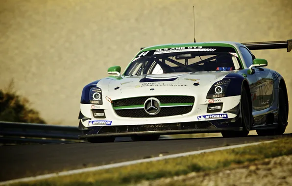 Гонки, mercedes, мерс, мерен