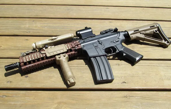 Оружие, фон, MK18