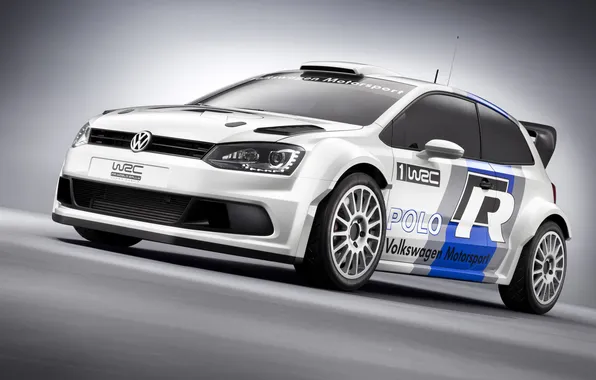 Авто, Volkswagen, WRC, Polo
